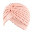 thumbnail image 1 of Turbante plisado para mujer, gorro torcido con nudo, banda para la cabeza, hiyab, sombreros musulmanes, gorro MFZFUKR XM152-1, 1 of 1