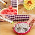 thumbnail image 6 of Cookie Scoop ,Ice Cream Scoop,Stainless Steel Ice Cream Scoop with Trigger Stainless Steel Fruit Melon Ball Maker Scoop Ice Cream Spoon Kitchen Gadget Tool, 6 of 8