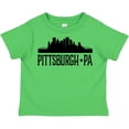 thumbnail image 3 of Inktastic Pittsburgh Pennsylvania City Skyline Boys or Girls Toddler T-Shirt, 3 of 5