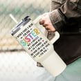 thumbnail image 5 of Sisters Gifts From Sister - Birthday Gifts From Sister, Best Friends, Bestie - Christmas, Mothers Day Gift For Women - Gift For Sisters in law - Funny 40Oz Tumbler With Handle & Straw, 5 of 6