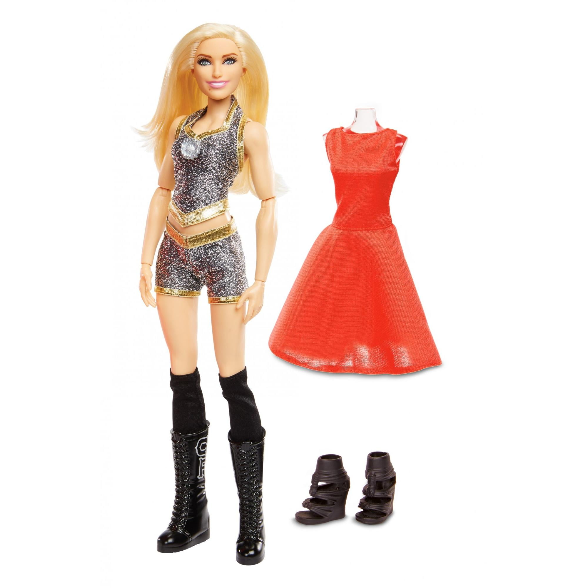 wwe charlotte flair doll