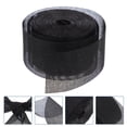 thumbnail image 3 of Miangastore Handmade Bouquet Ribbon Decorative Ribbon Black Roll 1Set 0.8X20X394In, 3 of 8