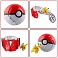 thumbnail image 4 of Figura de Anime de Pokémon, Bola de elfo, Pikachu, Charmander, Litten, Rockruff, Pokeball deformado, monstruo de bolsillo, modelo Variant, juguete para regalo para niño, 4 of 4