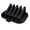 Black, variant on DICEWEN NonSlip Silicone Soap Savers Pad With Quick Dry Drainage Base Soap Hodler For Kitchen Bathroom And Outdoor Activity