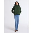 thumbnail image 3 of Free Assembly Women's Faux Wool Jacket with Scarf, Sizes XS-XXL, 3 of 6