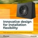 thumbnail image 3 of Subwoofer Pioneer TS-WX106B 10" 1100 W de potencia máxima, 3 of 5