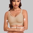 thumbnail image 3 of Daystry Womens Seamless Supportive Wireless Bras Push Up Full Coverage Comfortable No Underwire Bras, 3 of 11