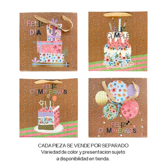 Bolsa de regalo Dreams Art 25x25 cm Varios modelos 1 Pieza