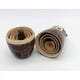 thumbnail image 4 of Juego de 5 muñecas rusas de madera para anidar, manualidades de madera con osos del bosque, 4 of 5