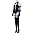 thumbnail image 2 of Women’s Noire Black Heart Bodysuit – Elegant Character Inspired Outfit for Events, Festivals and Photoshoots, 2 of 6