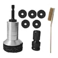 thumbnail image 2 of Eliminación de óxido en los pernos,Herramienta para eliminar el óxido de las ruedas Kit de limpieza del cubo de la rueda,Limpiador de pernos de rueda para llave de impacto de Plata con pincel, 2 of 7