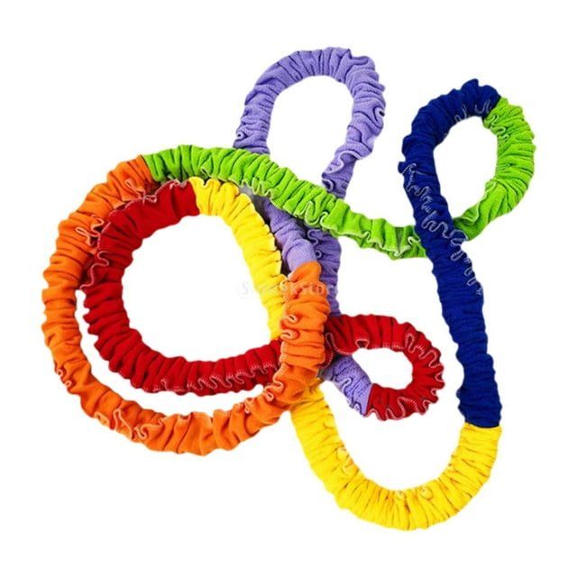 Siruishop Corde Extensible Coopérative Longueur Différente pour Activités Extérieures Jeux de Fête 7m