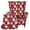 Christmas Snowman Music Note Snowflake, variant on TSOVTHRID Tree Reindeer Snowman Candy Cane Snowflake Pattern Wingback Sofa Cover, Washable Wingback Slipcover Non-Slip 1 Seat Couch Soft Furniture Protector Covers Christmas Decor with Elastic Bottom