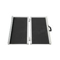 thumbnail image 7 of Portable Wheelchair Ramp 2ft 800lbs Capacity - Folding Aluminum Handicap Ramp for Doorways, Scooters & Wheelchairs - Non-Slip Threshold Ramp for Steps & Curbs, 7 of 7