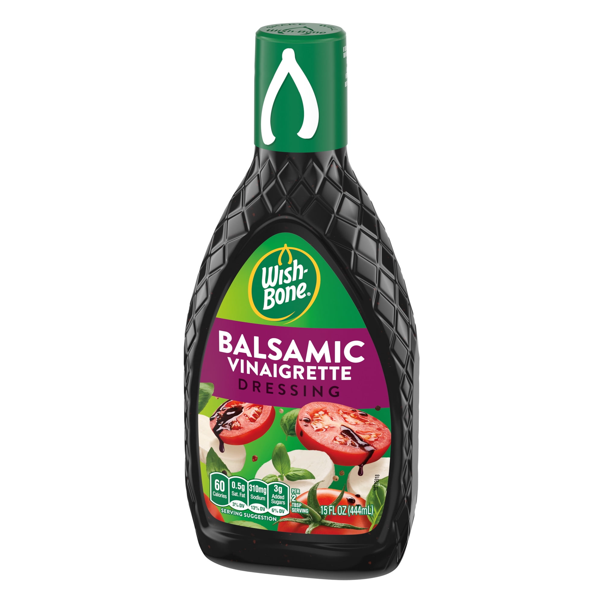 (6 pack) Wish-Bone Balsamic Vinaigrette Salad Dressing, 15 fl oz