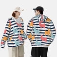 thumbnail image 6 of Kll Colorful Llama Print Men'S Women’s Upf 50+ Sun Protection Outdoor Hoodie Jacket Long Sleeve Fishing Hiking Performance Shirt- Small, 6 of 8