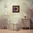 thumbnail image 4 of Carson, Danielle 12x12 Black Modern Framed Museum Art Print Titled - Agate in Purple and Gold II, 4 of 5