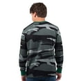thumbnail image 2 of Men's Starter Gray New York Jets Thursday Night Gridiron Long Sleeve T-Shirt, 2 of 2