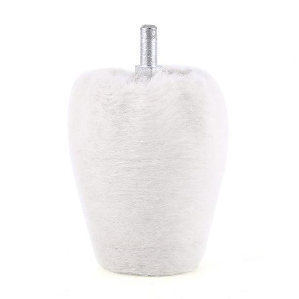 M Buder Kit de 4 Almohadillas de Pulido de Algodón Blanco para Coche y Motocicleta Ruedas de Pulido Herramienta de Limpieza Universal (16.00 cm / 6.3 in)