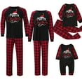 thumbnail image 5 of HAiming Family Pajamas Matching Sets Christmas Printed Long Sleeved Crewneck Tops Pants 2 Piece Pjs Holiday Sleepwear, 5 of 5