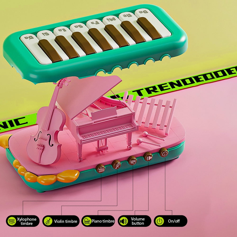 Piano De Poche Pliable – Clavier Silicone, Léger, Portable, Idéal Voyage Et Amusement - 14