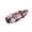 Red, variant on Mary Jane Flats For Women Glossy Patent Faux Leather Lace Ruffle Trim Heart Rhinestone Buckle Square Toe Slip On Flat Mary Jane Shoe Footwear
