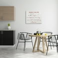 thumbnail image 2 of Stupell Industries Family Recipe Happiness Motivational Phrases Kitchen Puns, 30 x 24, Design by CAD Designs, 2 of 6