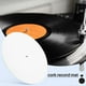 thumbnail image 3 of Turntable Acrylic Slipmat for Vinyl LP Record Players - 2.5mm Thick Provides Tighter Bass - 12Inch Platter Mat (White), 3 of 5