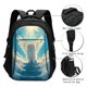 thumbnail image 3 of Fotbe Sunshine Cute Winged Cat Mochila con Estampado y Puerto USB para Hombre y Mujer, Mochila Antirrobo, Mochila de Viaje, Mochila Escolar, Mochila Universitaria, 3 of 7