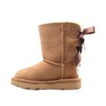 thumbnail image 3 of UGG Girls Bailey Bow II Boot Shoes, Chestnut, US 9 Toddler, 3 of 6