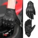 thumbnail image 4 of Guantes de motocicleta Bling Bling Piel de oveja Transpirable A prueba de viento XL, 4 of 11