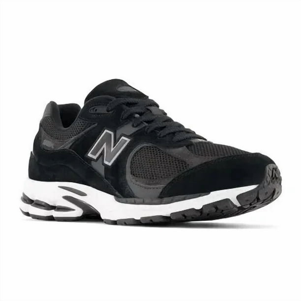 New Balance 2002R M2002RBK Sneakers Mens US 5 Black White Lifestyle Shoes TF7027