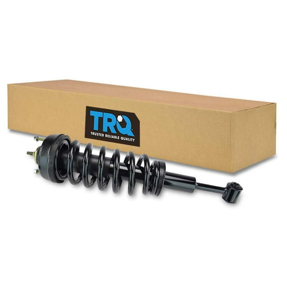 TRQ Front Left Right Complete Strut & Coil Spring Assembly Driver Passenger Side Fits Select 2006-2010 Ford Explorer Mercury Mountaineer