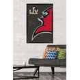 thumbnail image 2 of Tampa Bay Buccaneers Super Bowl LIV Champions 34.25'' x 35'' Framed Poster, 2 of 3