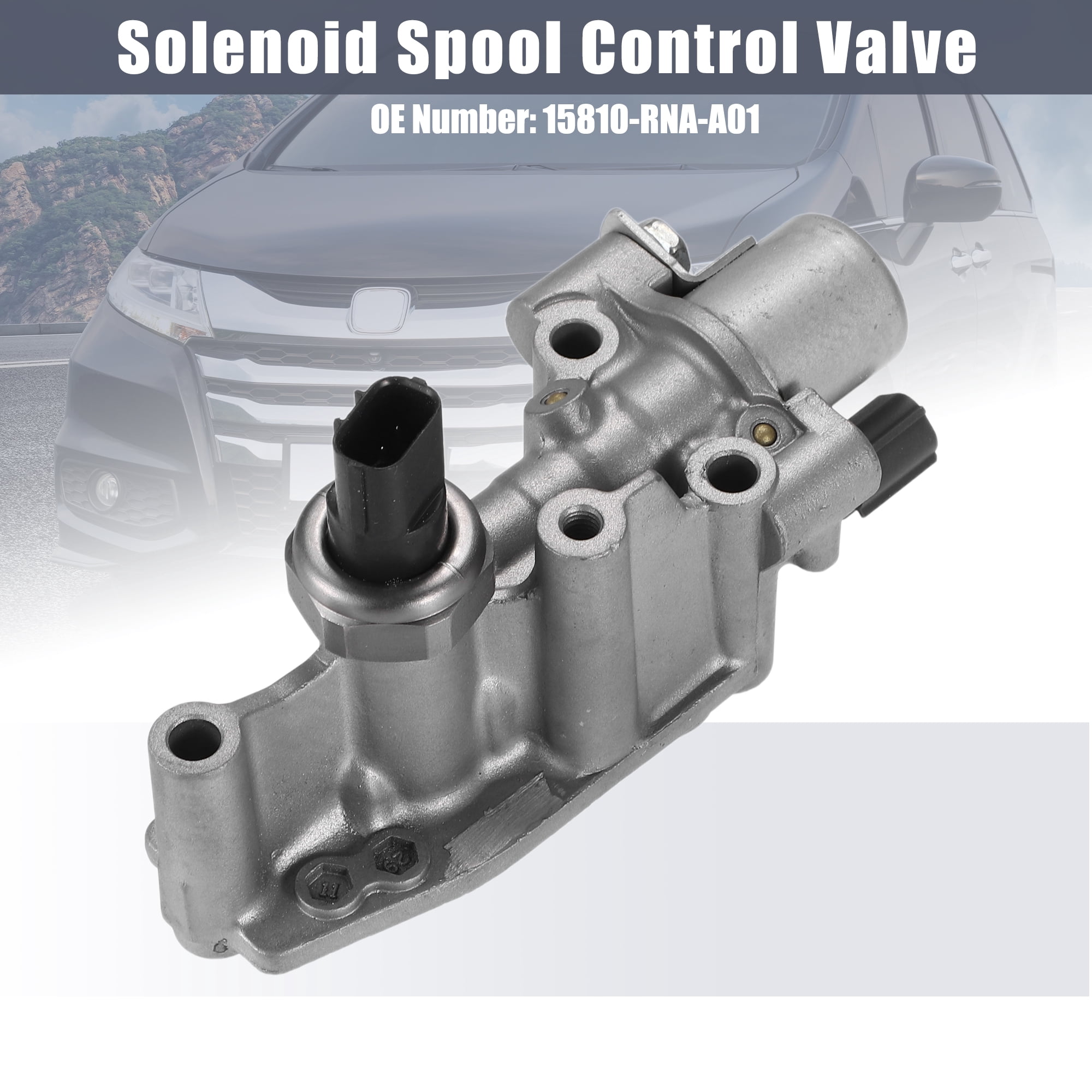 Unique Bargains Solenoid Spool Control Valve VTEC for Honda Civic Models 2006-2011