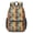 Bigfoot and Stripe, variant on Bigfoot and Mountain Beige Pattern 17" School Backpacks for Teens,Waterproof Oxford Fabric,S-Shape Padded Straps for School,Travel,Hiking,Camping