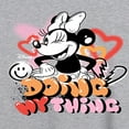 thumbnail image 3 of Disney - Minnie Mouse - Doing My Thing - Women's Oversized T-Shirt, 3 of 5