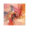 thumbnail image 4 of INSPIRE CHIC Women's Floral Chiffon Scarf, Lotus Lightweight Soft Sheer Long Head Wrap Shawl Scarves for All Season 59.1x18.9" Orange Red, 4 of 6