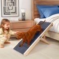 thumbnail image 1 of iPetba Dog Ramp for Couch & Low Bed - Joint & Spine Support with Gentle Incline for Small Dogs, Adjustable, Anti-Slip & Foldable, Up to 35 lbs, 1 of 8