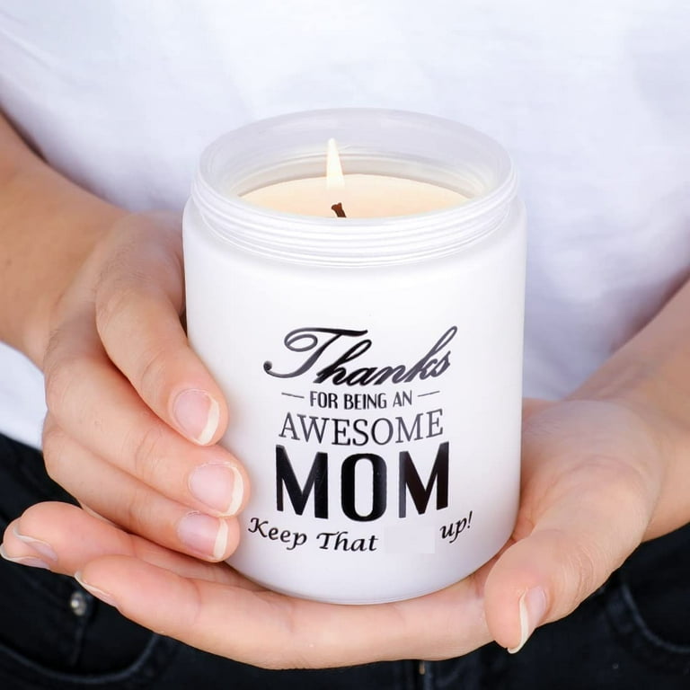 Funny Mom Gifts, Birthday Gifts for Mom from Son, Daughter, Presents for Mom,  Mother-in-Law, Bonus Mom, Stepmom, God Mother, New Mom Gifts for Women,  Vanilla Lavender Scented Candle 10oz