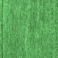 thumbnail image 1 of Ahgly Company Indoor Square Abstract Emerald Green Modern Area Rugs, 6' Square, 1 of 4