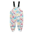 thumbnail image 2 of SDJMa Child's Cartoon Sling Rain Pants For Baby Boys Girls Play Water Assault Pants, 2 of 9