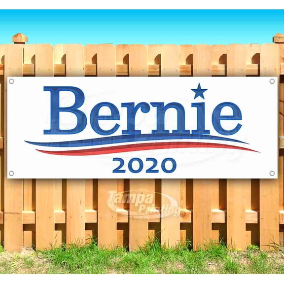 Bernie 2020 13 oz Vinyl Banner With Metal Grommets
