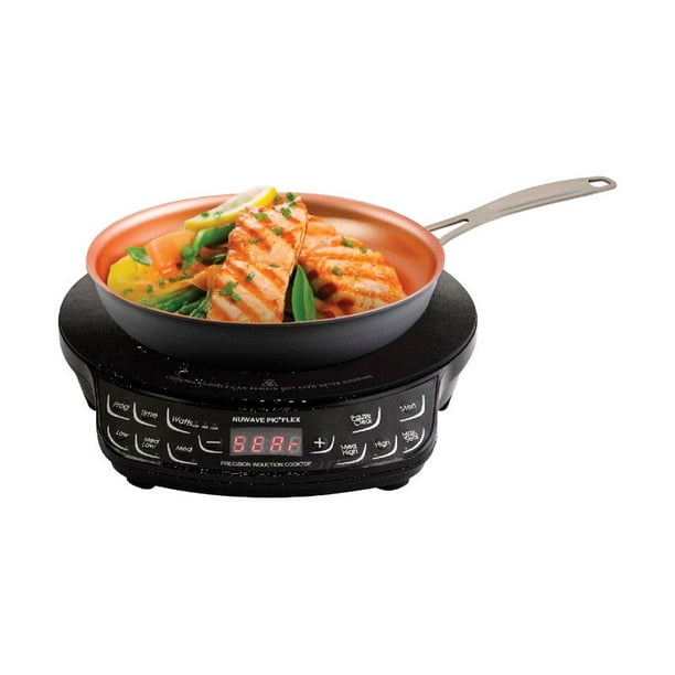 NuWave Flex Precision induction cooktop black open box model 30532