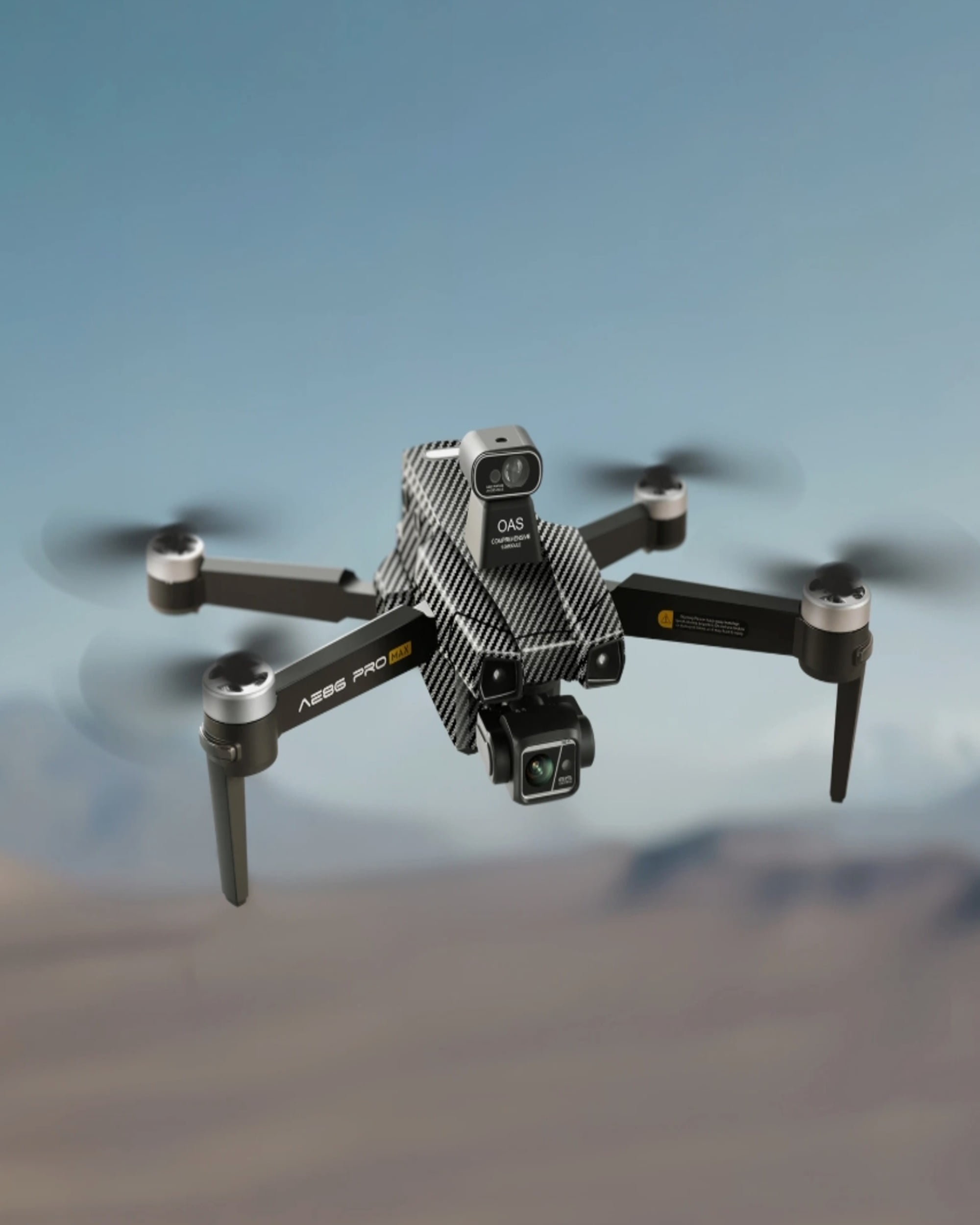 Ae86 Pro-Max Screen Control Aerial Drone, Obstacle Avoidance drone 2 Batteries