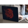 thumbnail image 5 of KSK KAISHEK Plastic Hard Protective Shell Case Cover Only Compatible 2022.0 Release MacBook Air 13.6 inchs Retina Display Touch ID + Black Keyboard Cover Model: A2681 Flower 0433, 5 of 5