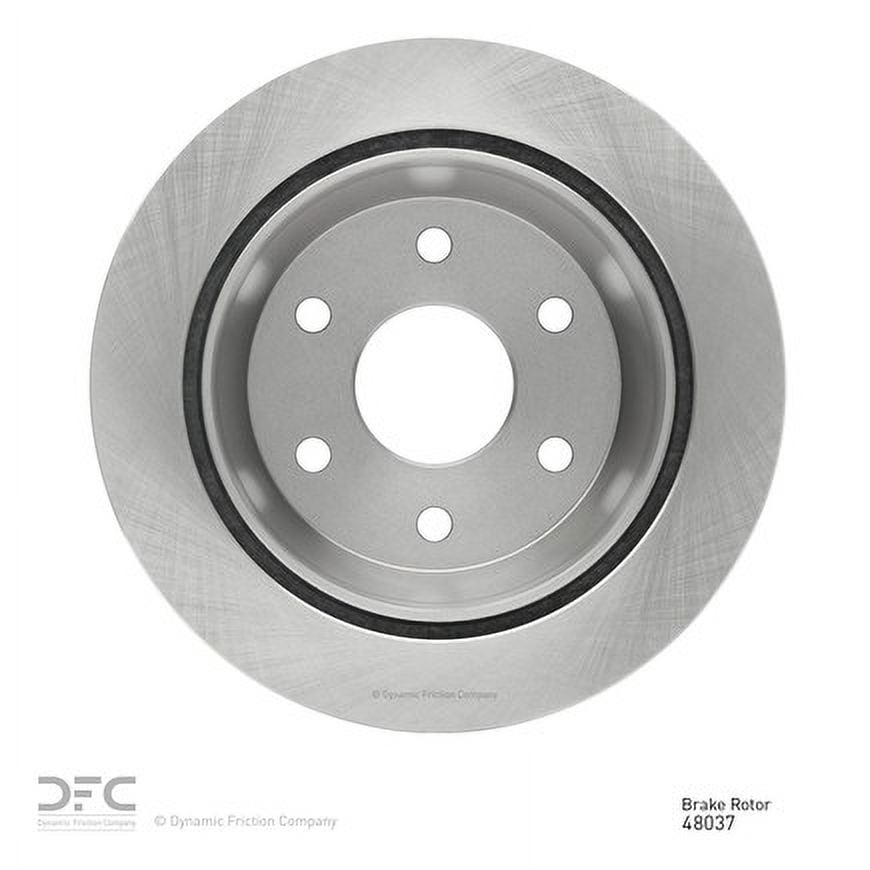 Rear Dynamic Friction Company Disc Brake Rotor 600-48037 (1)