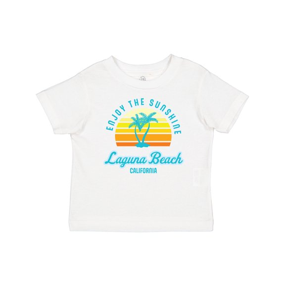 Inktastic Summer Enjoy the Sunshine Laguna Beach California in Blue Boys or Girls Baby T-Shirt