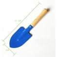 thumbnail image 2 of 3pcs Mini Metal Rake Shovel Trowel Set Garden Tools Set Kids Beach Sandbox Toy, 2 of 5