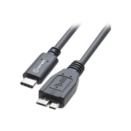 IOCrest USB 3.1 Cable, Type-C to USB 3.1 Micro B Plug Cable, 10G / 3A - Black